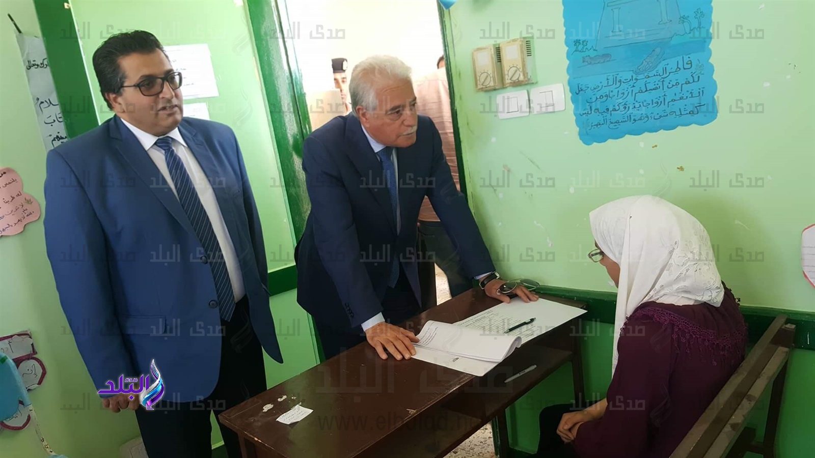 فودة يتفقد لجان امتحانات الإعدادية فى جنوب سيناء فودة يتفقد لجان امتحانات الإعدادية فى جنوب سيناء