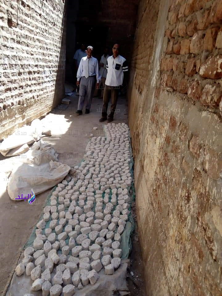 ضبط ٢٨ طن جبن غير صالح للاستهلاك بسوهاج