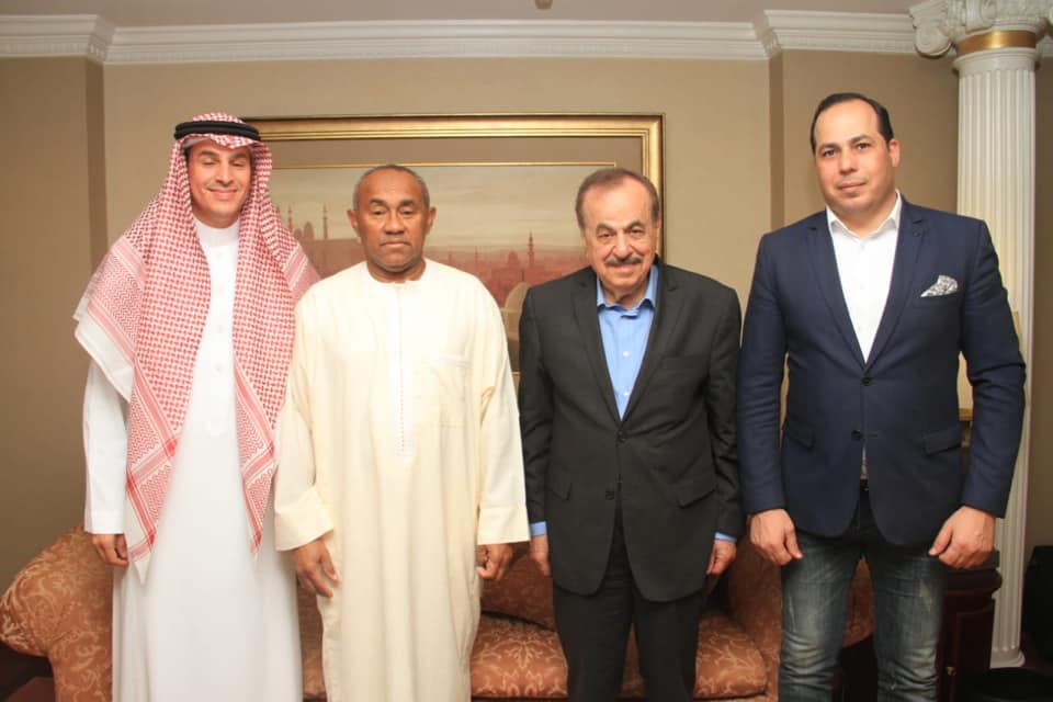 رئيس الكاف ورئيس الاتحاد العربي للصحافة رئيس الكاف ورئيس الاتحاد العربي للصحافة