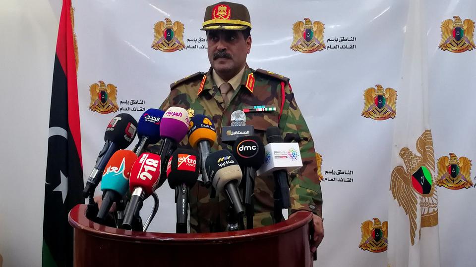 أحمد المسماري المتحدث باسم الجيش الليبي