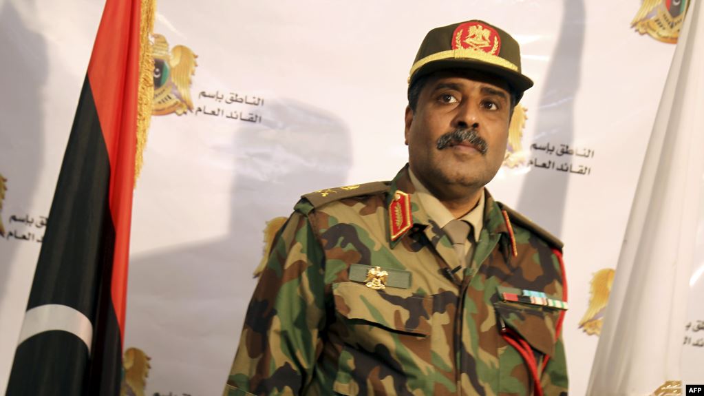 اللواء أحمد المسماري، المتحدث الرسمي باسم الجيش الليبي