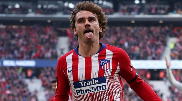 أنطوان جريزمان مهاجم أتلتيكو مدريد