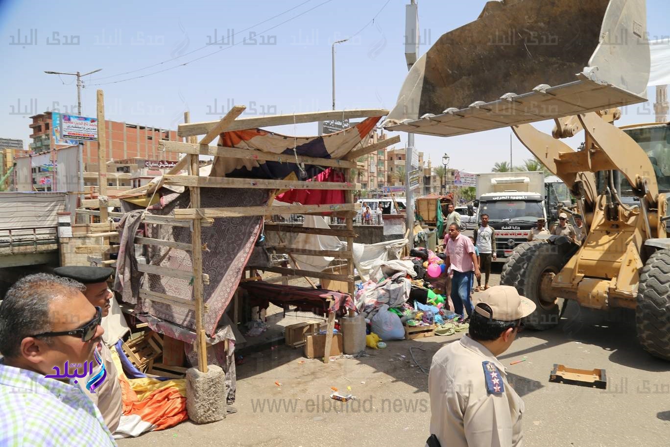 حملة مكبرة لإزالة الإشغالات