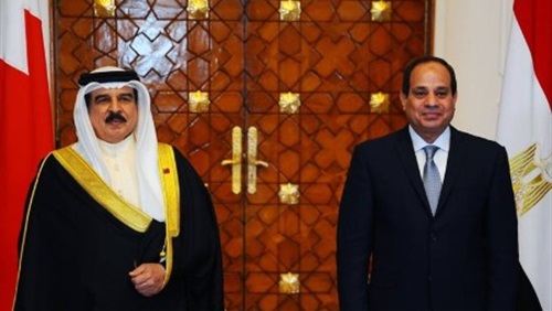 الرئيس عبد الفتاح السيسي وملك البحرين