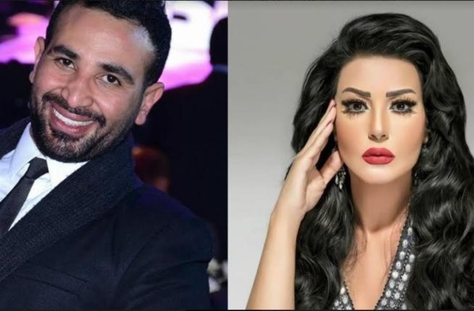 سمية الخشاب و أحمد سعد