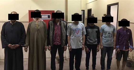 حبس 7 متهمين كونوا تشكيلًا عصابيًا