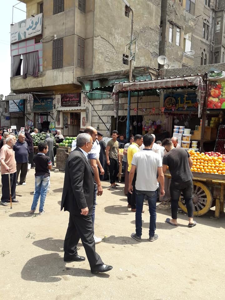 غلق المقاهي المخالفة ورفع الإشغالات في حملة بـ السيدة عائشة غلق المقاهي المخالفة ورفع الإشغالات في حملة بـ السيدة عائشة