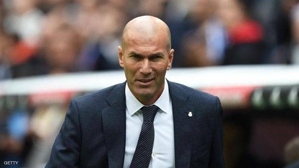 زيدان مدرب ريال مدريد