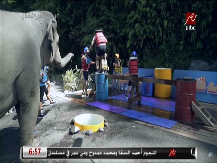فيل رامز جلال يهاجم شذى حسون