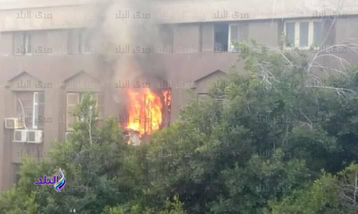 حريق بـ محكمة امبابة 