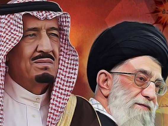 الملك سلمان بن عبد العزيز وعلي خامنئي