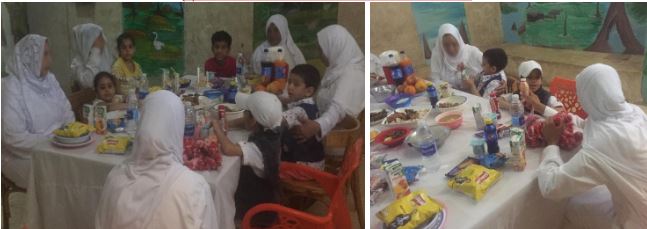 5 أطفال يفطرون مع أمهاتهم المحبوسات