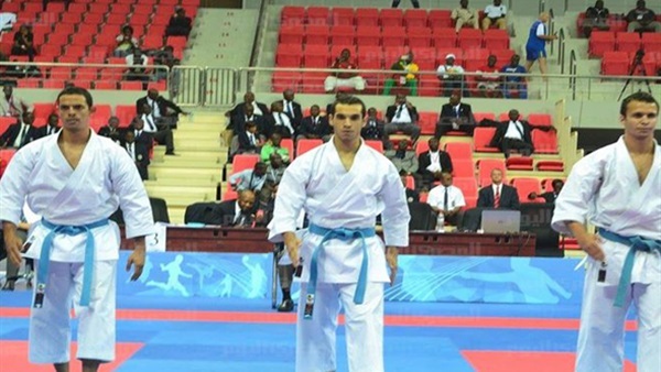 عبد الله ممدوح لاعب المنتخب الوطني للكاراتيه