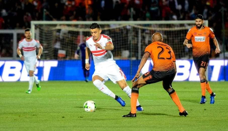 مباراة الزمالك ونهضة بركان