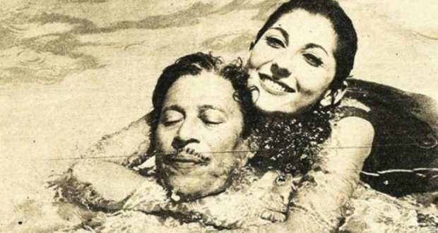 عماد حمدى وزوجته نادية الجندى