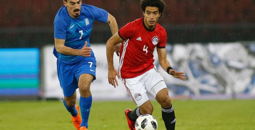 عمر جابر لاعب منتخب مصر الأول لكرة القدم 