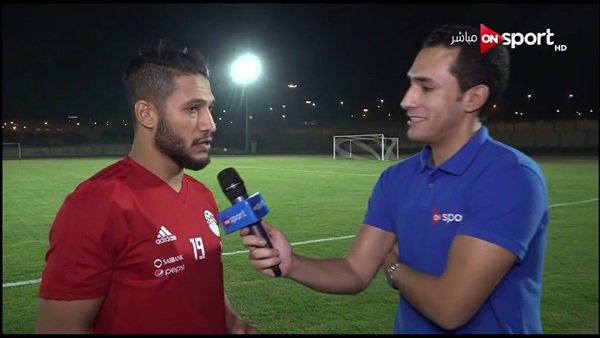 أحمد على مهاجم المقاولون 