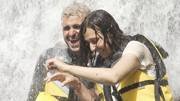 حلا شيحة - رامز في الشلال