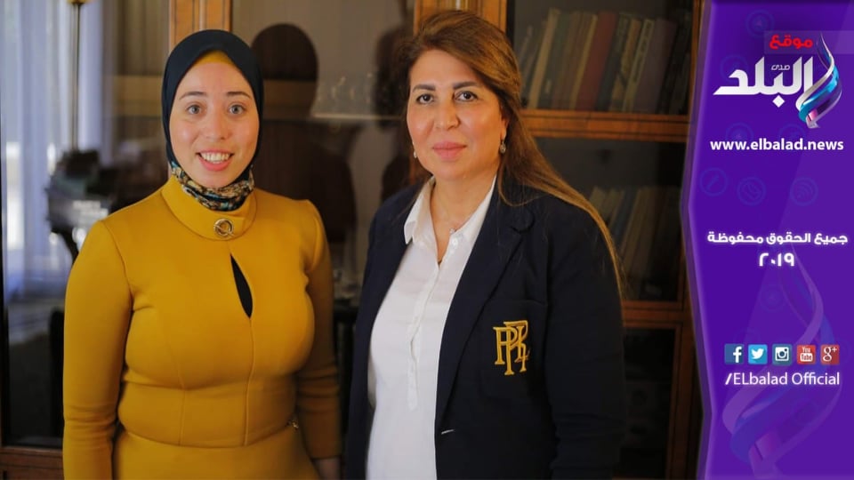 المهندسة أماني النجار ومحررة صدى البلد 
