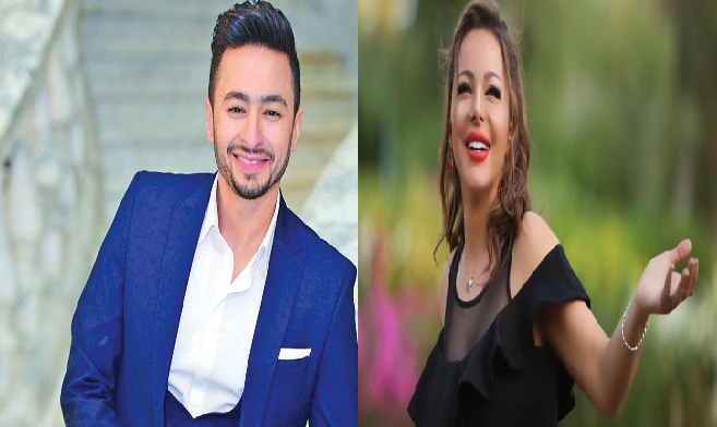 سوزان نجم الدين وحمادة هلال 