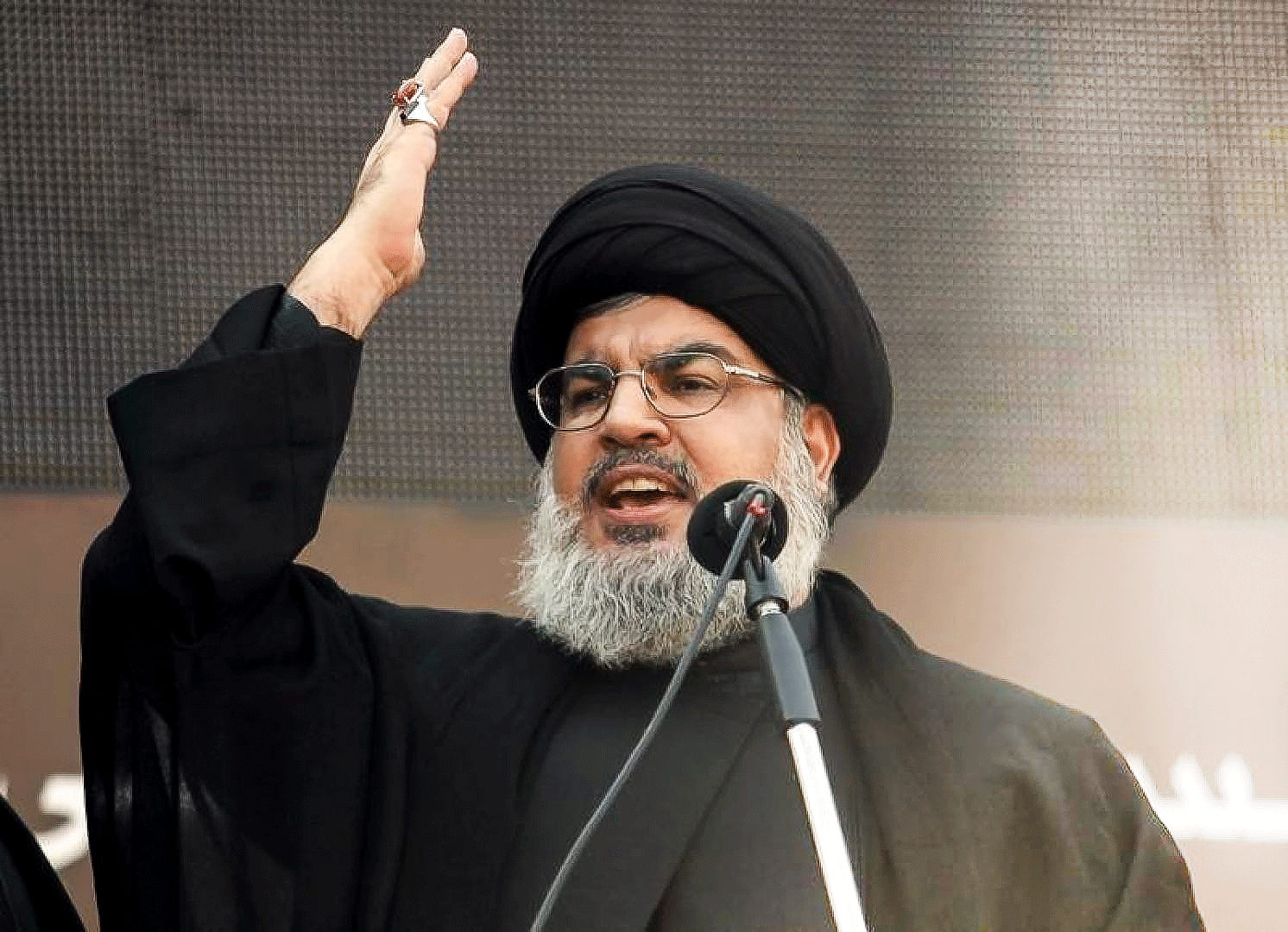 حسن نصر الله الأمين العام لحزب الله اللبناني حسن نصر الله الأمين العام لحزب الله اللبناني