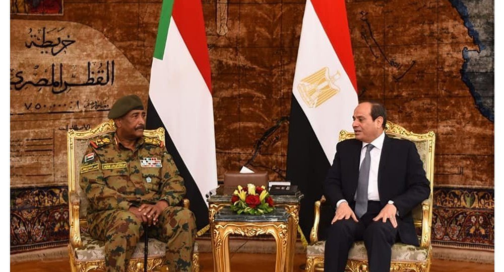السيسي والبرهان السيسي والبرهان