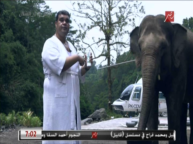 أحمد فتحي في رامز في الشلال