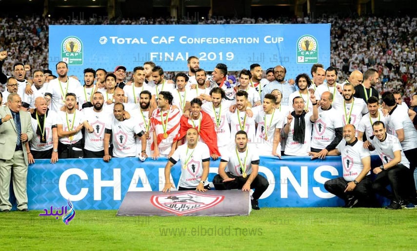 تتويج الزمالك بكأس الكونفدرالية تتويج الزمالك بكأس الكونفدرالية