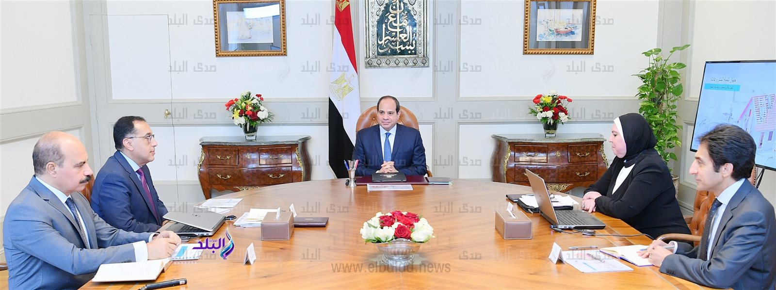 اجتماع السيسي اليوم 