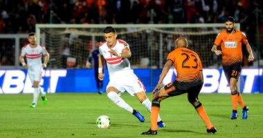 جانب من مباراة الزمالك ونهضة بركان جانب من مباراة الزمالك ونهضة بركان