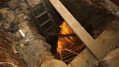 ضبط موظف بالمعاش خلال تنقيبه عن الاثار بكفر شكر