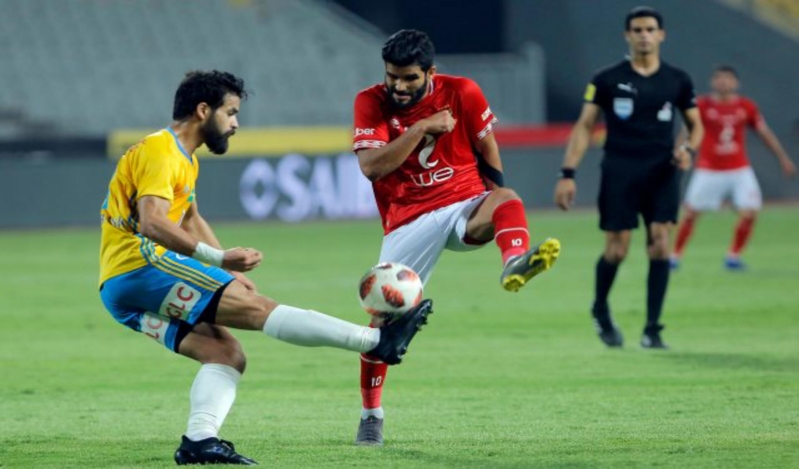 صورة من لقاء الأهلى و الإسماعيلى