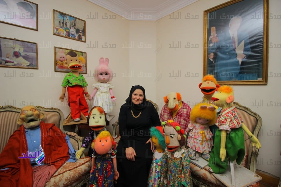 السيدة فوقية أرملة الفنان رحمي والعرائس الأصلية