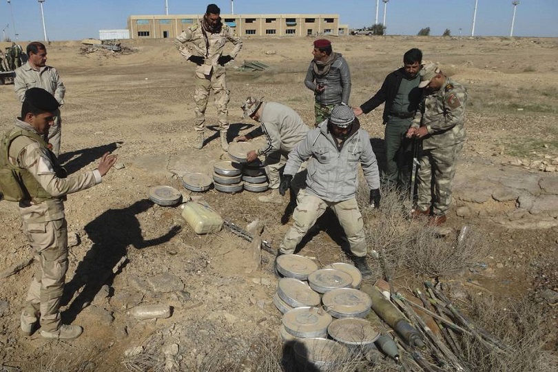 العثور على عبوات ناسفة في العراق العثور على عبوات ناسفة في العراق