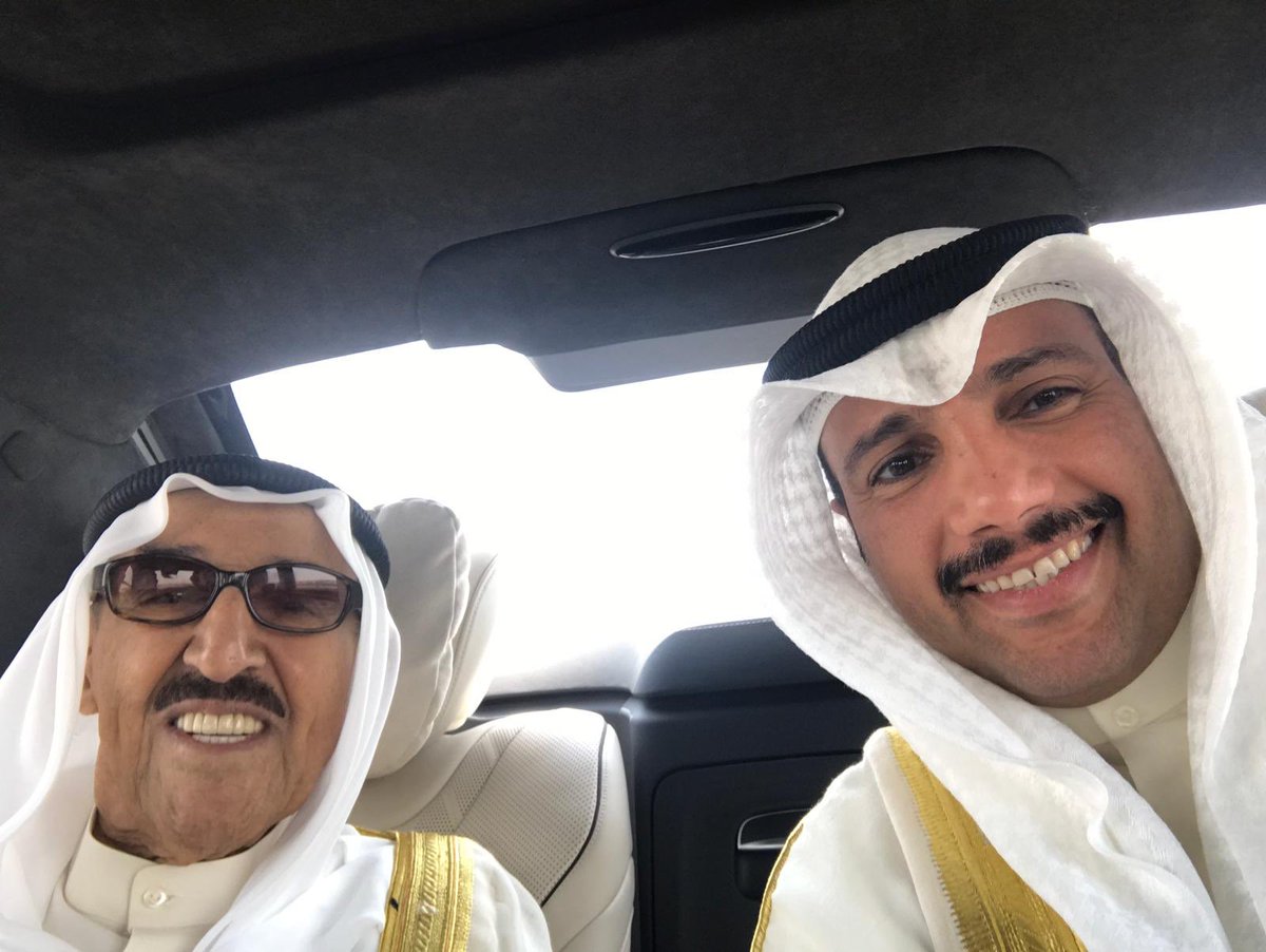 أمير الكويت ورئيس البرلمان 