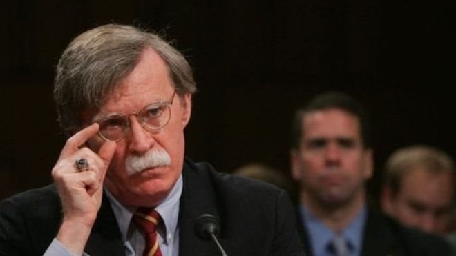 مستشار الأمن القومي الأمريكي جون بولتون