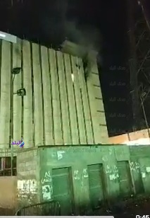 حريق سنترال الجيزة حريق سنترال الجيزة