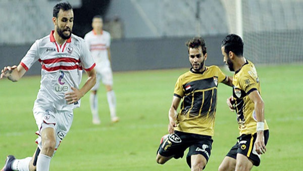 مباراة الزمالك والإنتاج الحربي