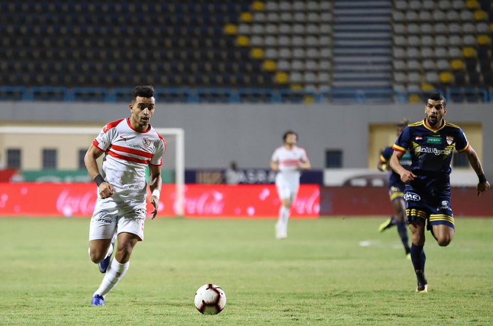 مباراة الزمالك والإنتاج الحربي