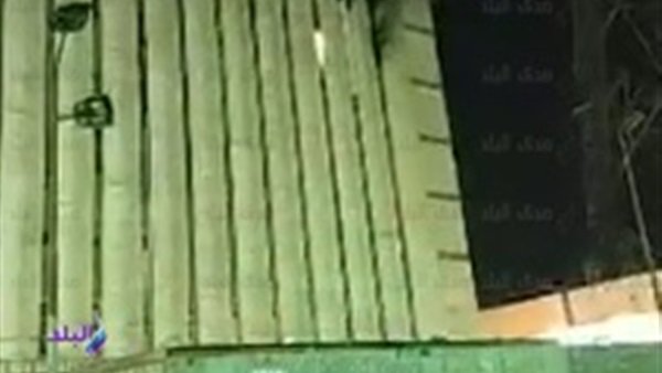 حريق فى سنترال الجيزة 