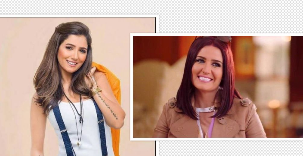 مين أحلى ؟ ...مي عمر وهنا شيحة بنفس الإطلالة