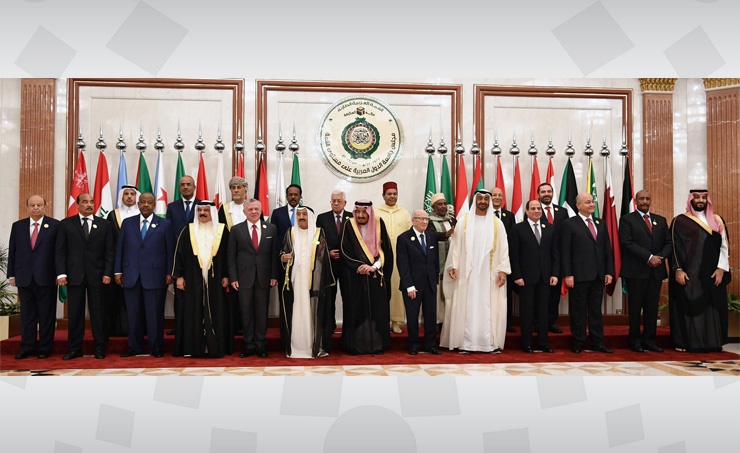 القادة العرب في القمة الخليجية 