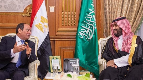 الرئيس السيسي والأمير بن سلمان الرئيس السيسي والأمير بن سلمان