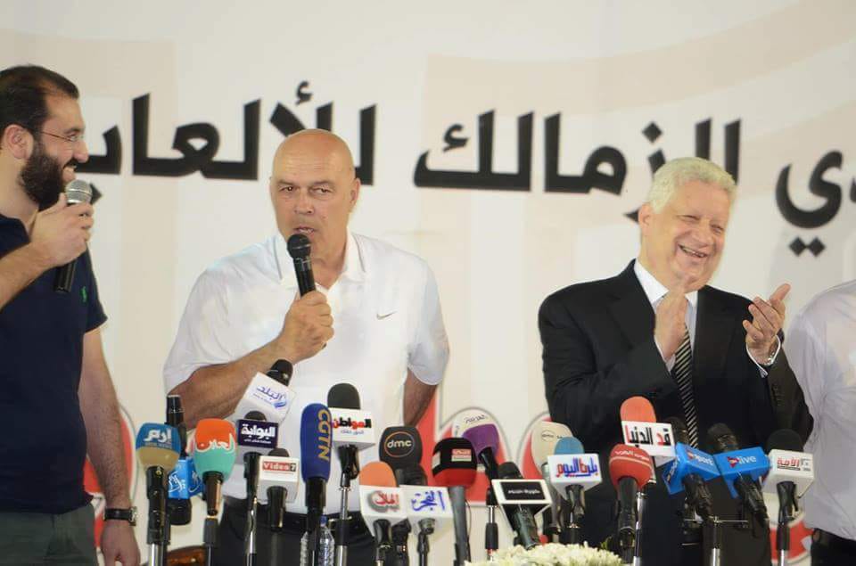 رئيس الزمالك وجروس