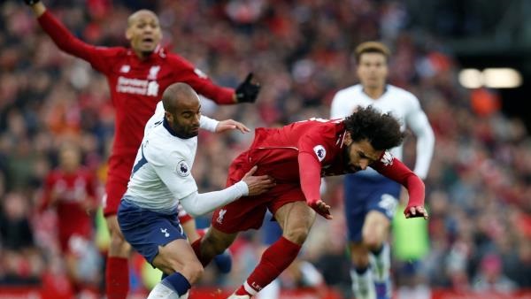 من مواجهة سابقة بين ليفربول وتوتنهام