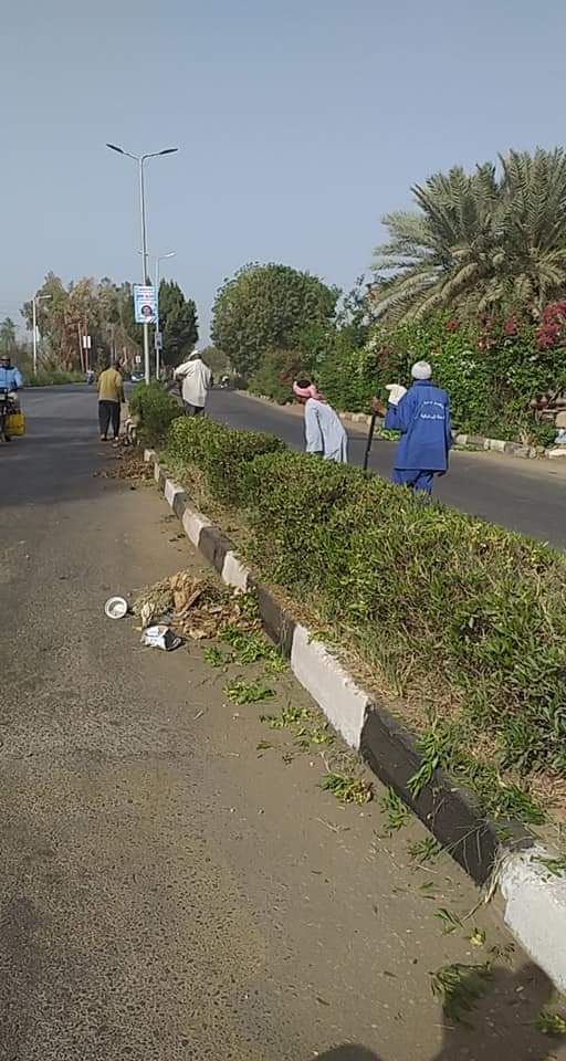 ازالة 16 طن مخلفات من المسار السياحى بالاقصر ازالة 16 طن مخلفات من المسار السياحى بالاقصر