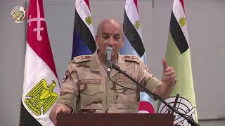 الفريق أول محمد زكى القائد العام للقوات المسلحة وزير الدفاع 