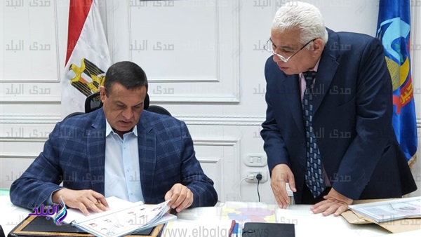 اللواء هشام آمنة محافظ البحيرة