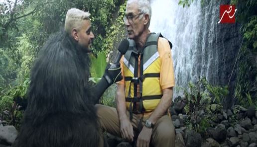 هيكتور كوبر فى برنامج رامز فى الشلال 
