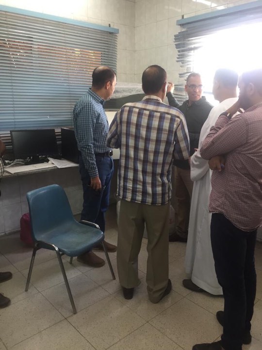 جولة مفاجاة بمستشقى حميات ارمنت بالاقصر..